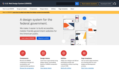 U.S. Web Design Standards